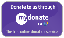 Set up a fundraising page with mydonate